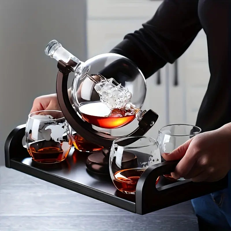 Globe Decanter Set