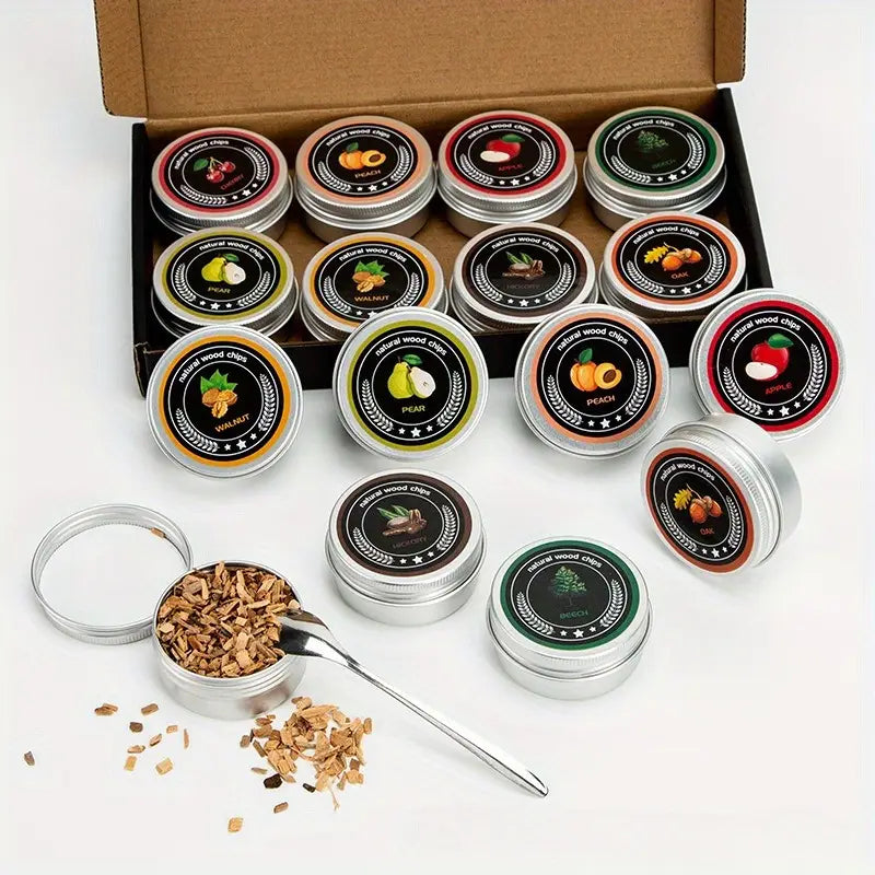 Wood Chip Refill Set (8 Flavours)