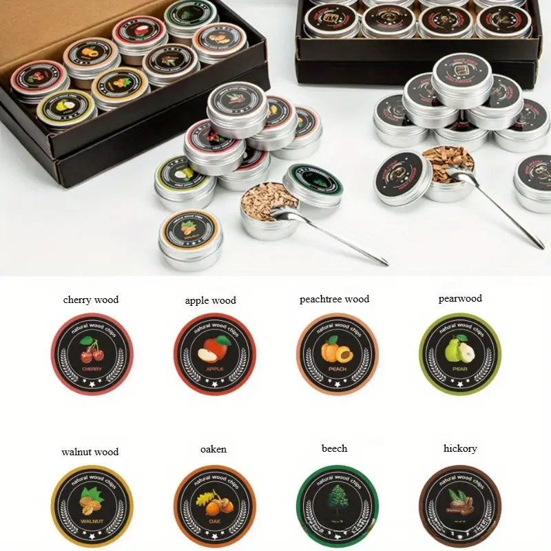 Wood Chip Refill Set (8 Flavours)